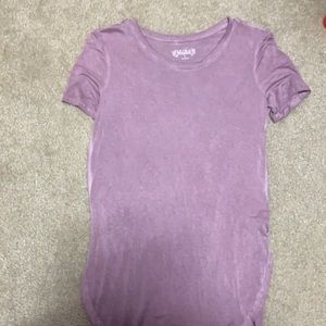 super cute purple flowy shirt